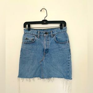 Levi’s 532 Denim Mini Skirt